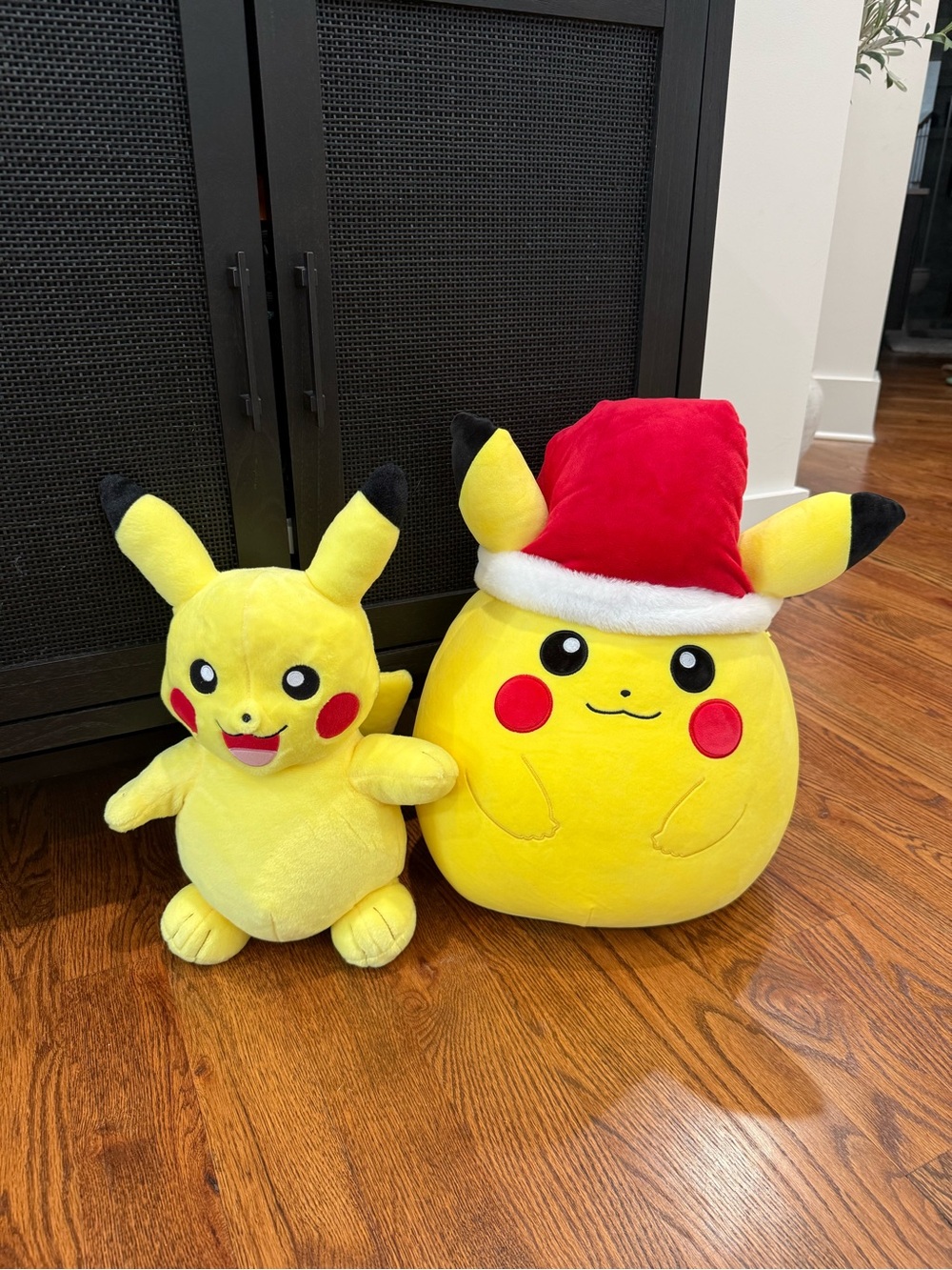 Pikachu Plush Toy - Yellow Holiday Edition
